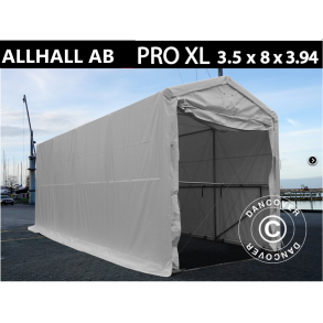 Båthallar PVC duk AllHall i Sverige AB LAGERTÄLT PRO XL 4 x 12 x 3,5 x 4,59M, PVC 600g